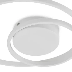 Lindby LED plafondlamp Emisua, wit, CCT, dimbaar