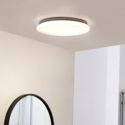 Lindby LED plafondlamp Eovi, Ø 33 cm, wit, 3.000 K, rond