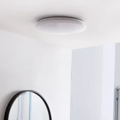 Lindby LED plafondlamp Eovi, Ø 33 cm, wit, 3.000 K, rond