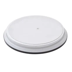 Lindby LED plafondlamp Glane, Ø 38 cm, zwart/wit, IP44