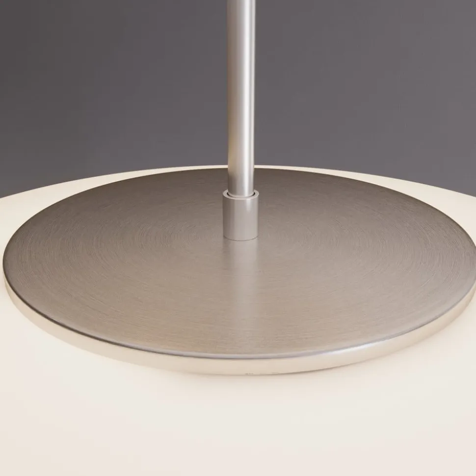 Lindby LED plafondlamp Gunda, wit, glas, Ø 48cm