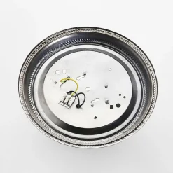 Lindby LED plafondlamp Henja, antiek messing, Ø 32 cm, dimbaar