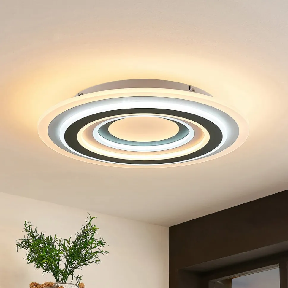 Lindby LED plafondlamp Jazmina, 50 cm, CCT, afstandsbediening