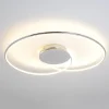 Lindby LED plafondlamp Joline, Ø 74 cm, chroomkleurig, metaal