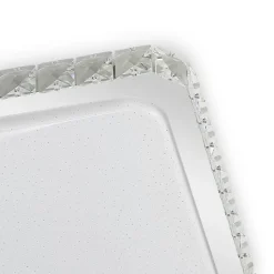 Lindby LED plafondlamp Lorand, kristallen, CCT, afstandsbediening