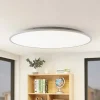Lindby LED plafondlamp Narima, 4.000 K, Ø 100 cm, zilver