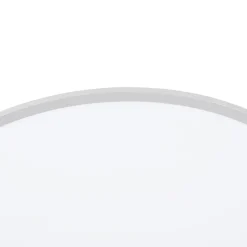 Lindby LED plafondlamp Narima, 4.000 K, Ø 80 cm, zilver