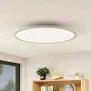 Lindby LED plafondlamp Narima, 4.000 K, Ø 60 cm, zilver