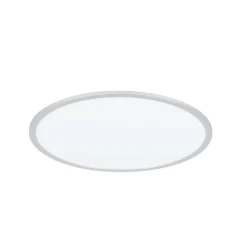 Lindby LED plafondlamp Narima, 4.000 K, Ø 60 cm, zilver