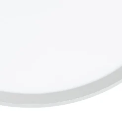 Lindby LED plafondlamp Narima, 4.000 K, Ø 50 cm, zilver