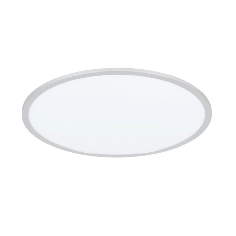 Lindby LED plafondlamp Narima, CCT, Ø 60 cm, zilver