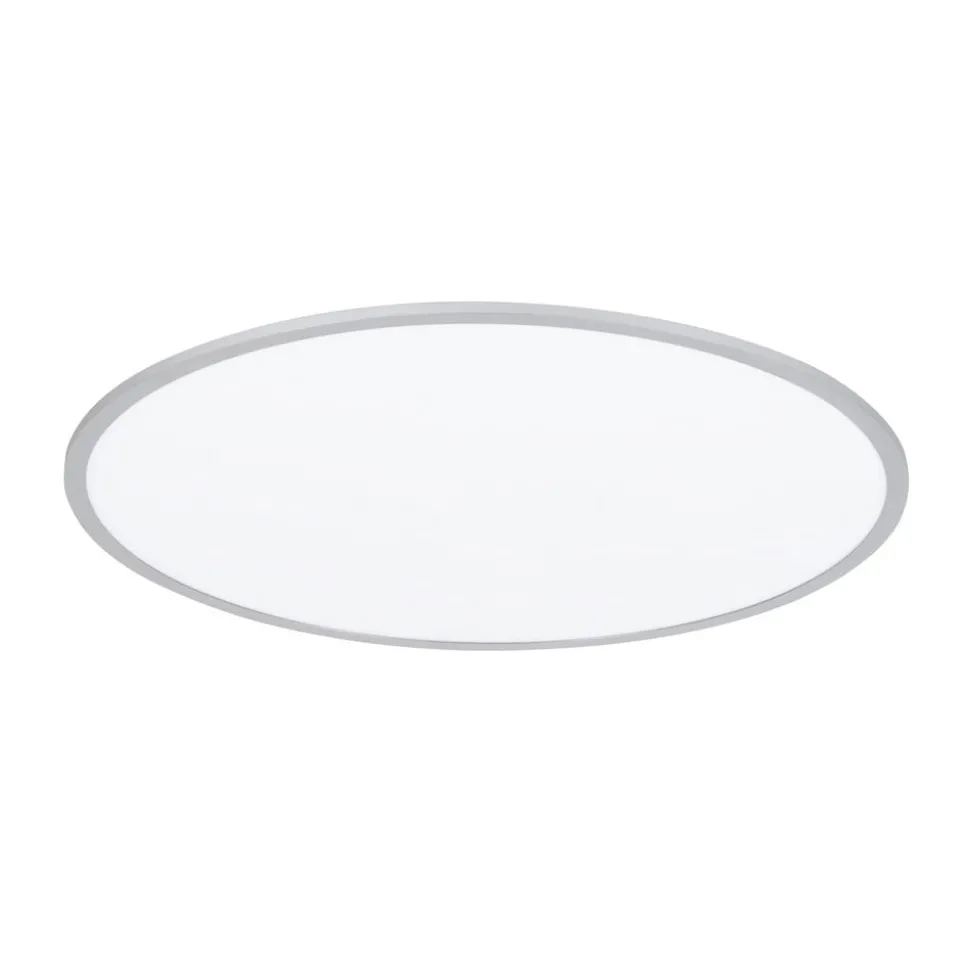 Lindby LED plafondlamp Narima, CCT, Ø 80 cm, zilver