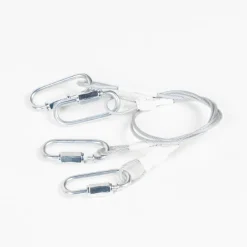 Lindby LED plafondlamp Narima, CCT, Ø 80 cm, zilver