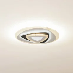 Lindby LED plafondlamp Rebeka, Ø 50 cm, CCT, afstandsbediening
