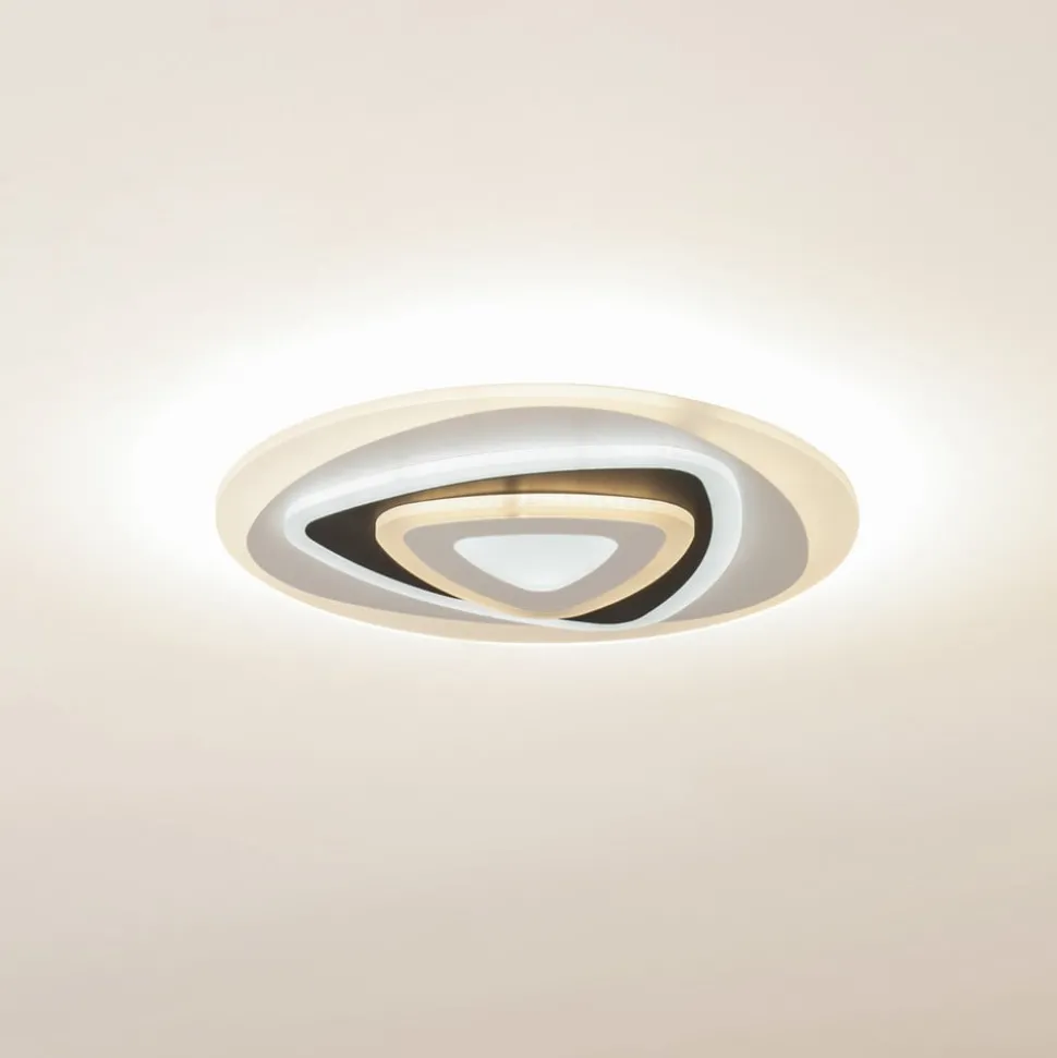 Lindby LED plafondlamp Rebeka, Ø 50 cm, CCT, afstandsbediening