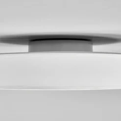 Lindby LED plafondlamp Saira, Ø 40 cm, wit, textiel