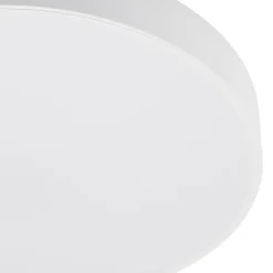 Lindby LED plafondlamp Simera, Ø 50cm, wit, metaal