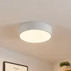 Lindby LED plafondlamp Simera, Ø 30cm, wit, metaal