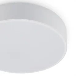 Lindby LED plafondlamp Simera, Ø 30cm, wit, metaal