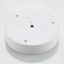 Lindby LED plafondlamp Simera, Ø 30cm, wit, metaal