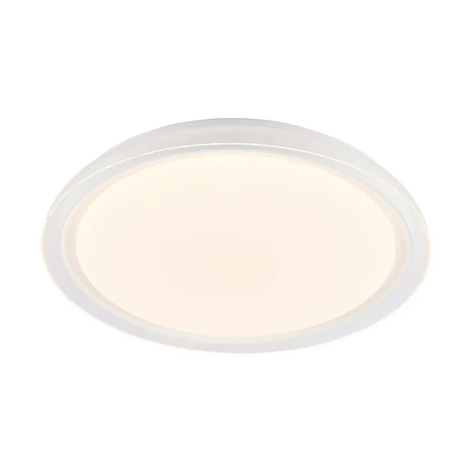 Lindby LED plafondlamp Sleya Ø 50 cm, wit, CCT, dimbaar