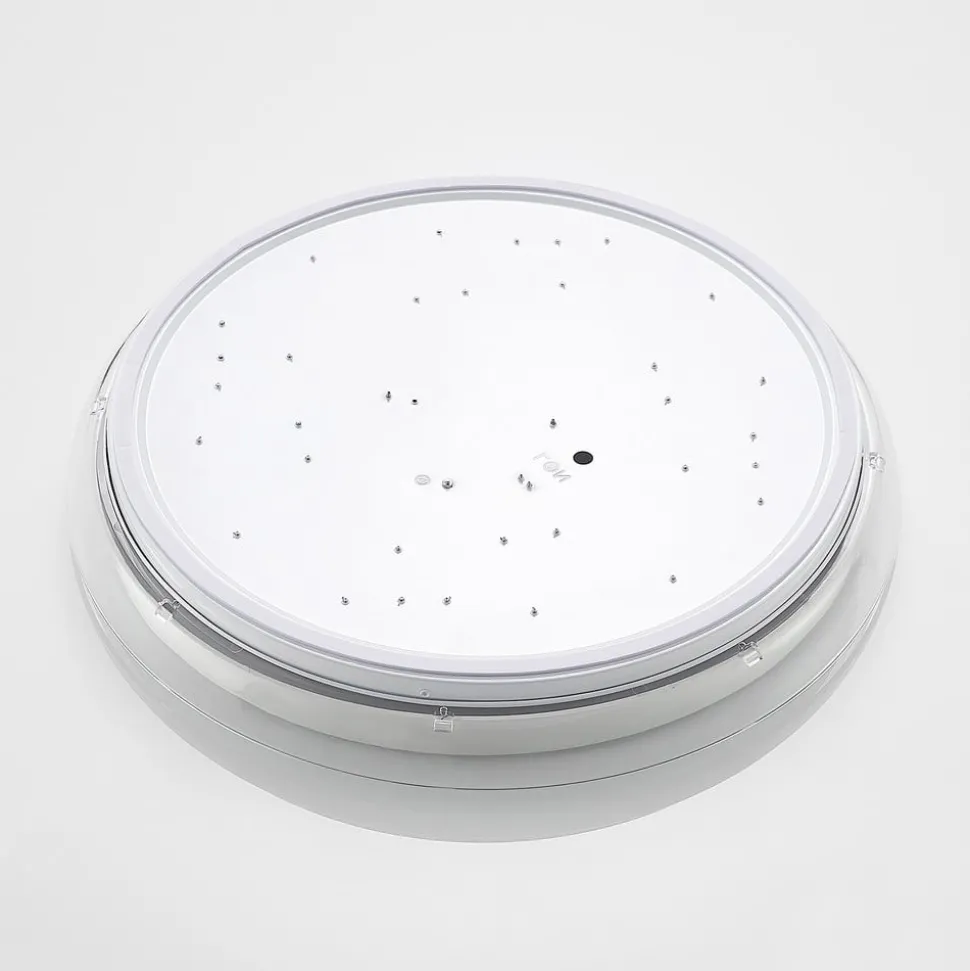 Lindby LED plafondlamp Sleya Ø 50 cm, wit, CCT, dimbaar