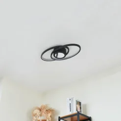 Lindby LED plafondlamp Thalina, 60cm, dimbaar, Infinity Tunnel