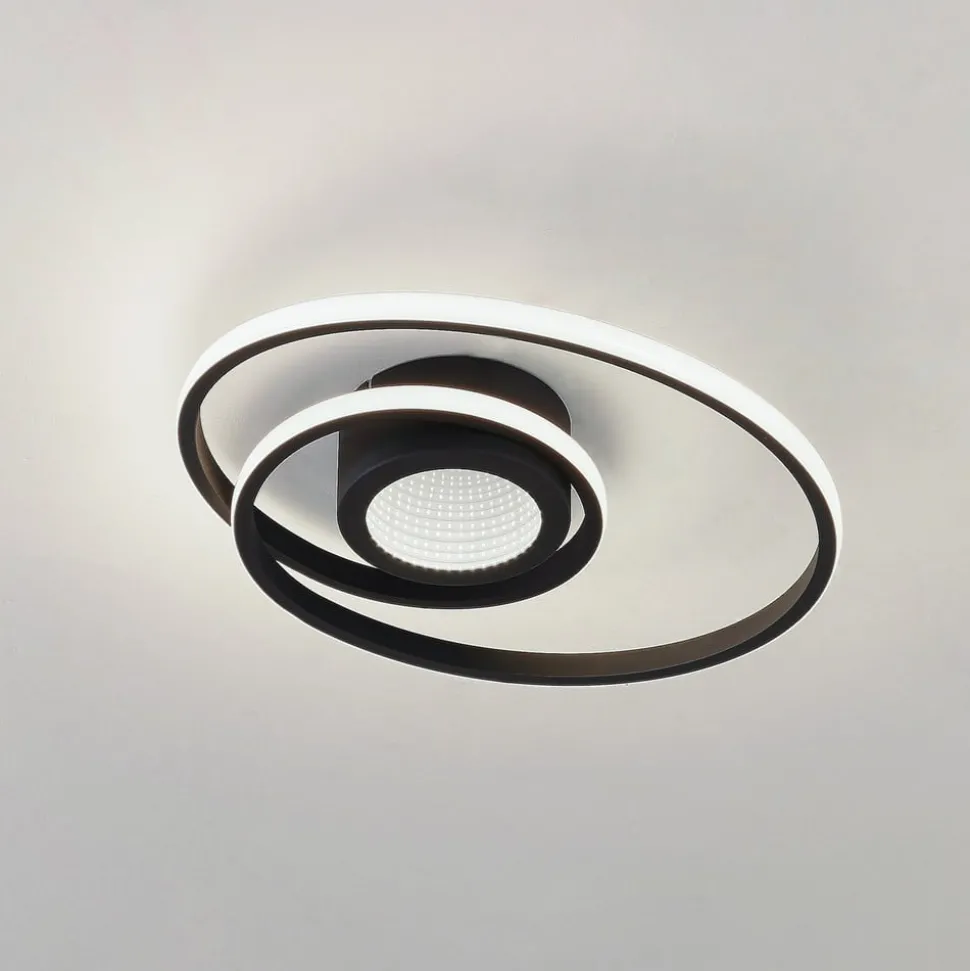 Lindby LED plafondlamp Thalina, 45cm, dimbaar, Infinity Tunnel