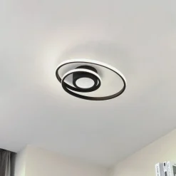 Lindby LED plafondlamp Thalina, 45cm, dimbaar, Infinity Tunnel