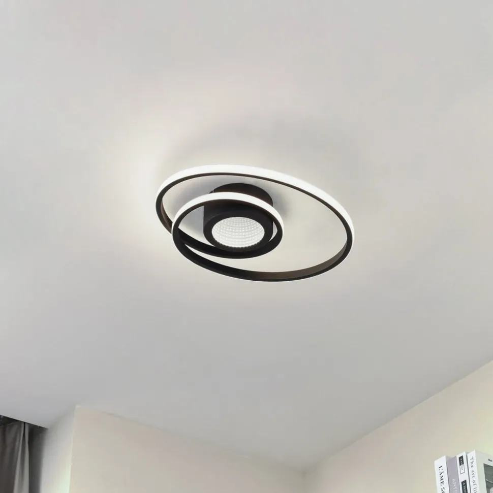 Lindby LED plafondlamp Thalina, 45cm, dimbaar, Infinity Tunnel