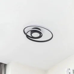 Lindby LED plafondlamp Thalina, 45cm, dimbaar, Infinity Tunnel