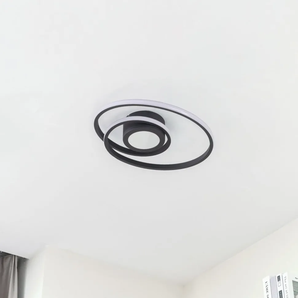 Lindby LED plafondlamp Thalina, 45cm, dimbaar, Infinity Tunnel