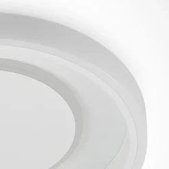 Lindby LED plafondlamp Wikani, wit, RGB, CCT, dimbaar