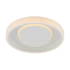 Lindby LED plafondlamp Wikani, wit, RGB, CCT, dimbaar