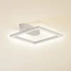 Lindby LED plafondlamp Yulla, wit