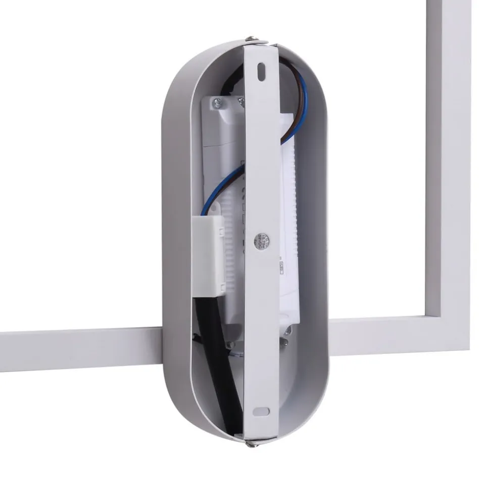 Lindby LED plafondlamp Yulla, wit