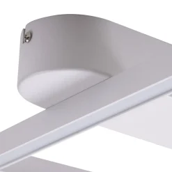 Lindby LED plafondlamp Yulla, wit, bewegingsmelder