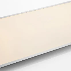 Lindby LED plafondlamp Zento, 120 cm, zilver, 4.000 K