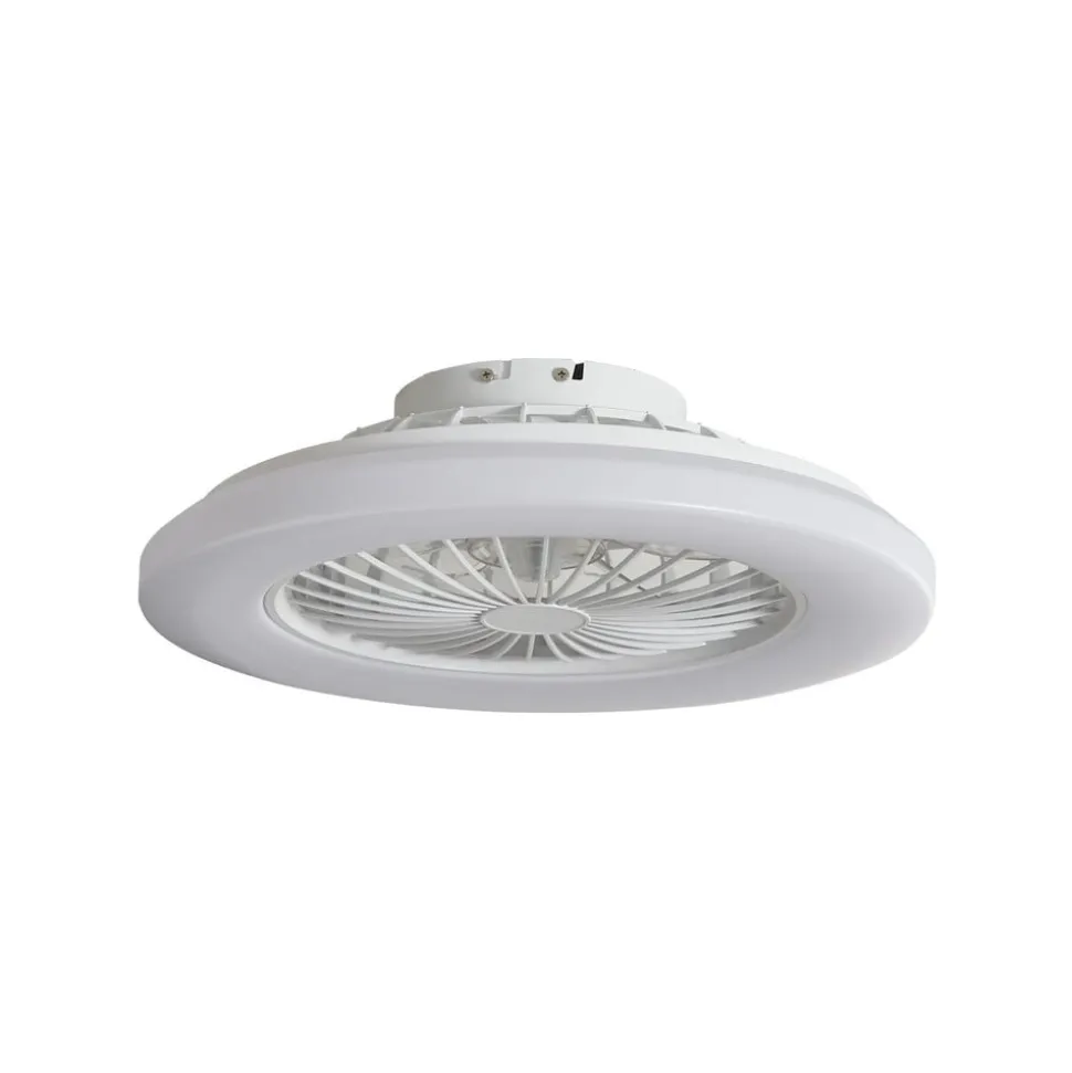 Lindby LED plafondventilator Vedin, DC, stil, Ø 49 cm, CCT