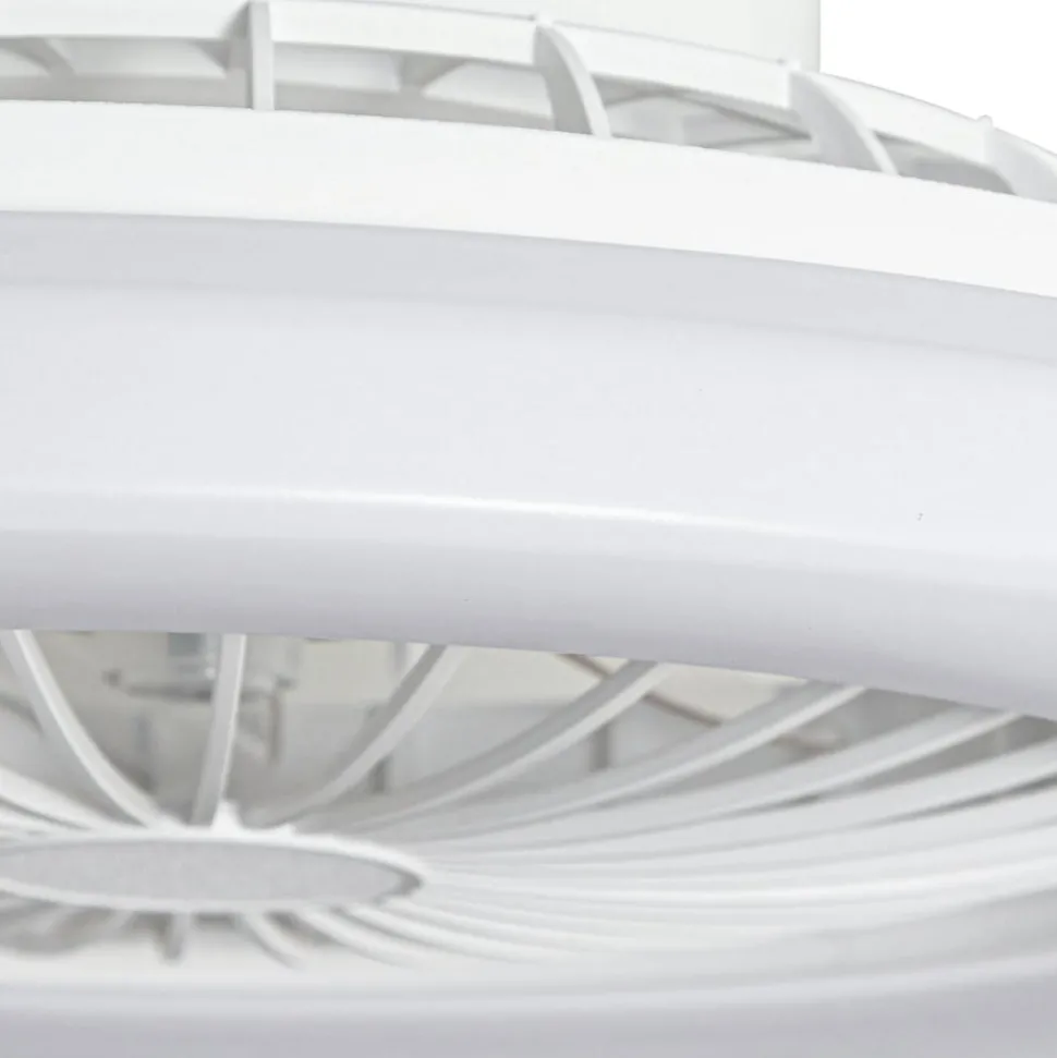 Lindby LED plafondventilator Vedin, DC, stil, Ø 49 cm, CCT