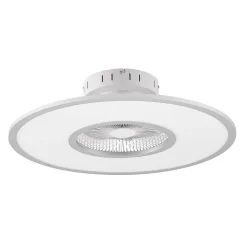 Lindby LED plafondventilator Romea, rond, DC, stil, 60 cm