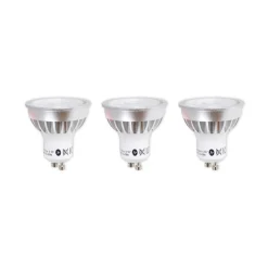 Lindby LED reflectorlamp GU10 5 W helder 3.000 K 55° set van 3