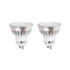 Lindby LED reflectorlamp GU10 5 W helder 3.000 K 55° set van 2