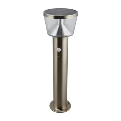 Lindby LED sokkellamp Antje, bewegingsmelder, IP44