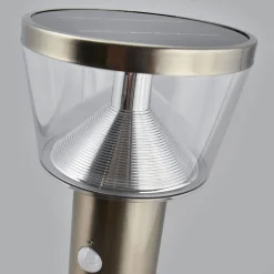 Lindby LED sokkellamp Antje, bewegingsmelder, IP44