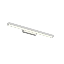 Lindby LED spiegellamp Alenia, 60 cm, chroom, aluminium, IP44