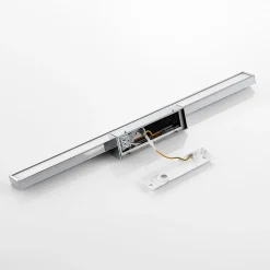 Lindby LED spiegellamp Alenia, 60 cm, chroom, aluminium, IP44