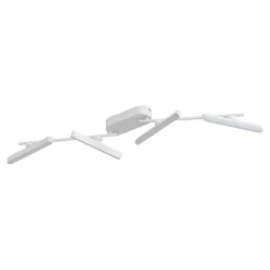 Lindby LED spot Eldrin, wit, 4-lamps, lichtstrip