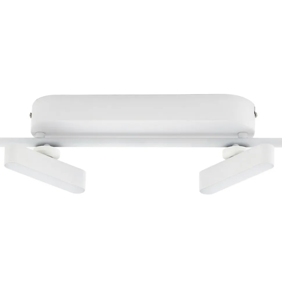 Lindby LED spot Eldrin, wit, 6-lamps, lichtstrip