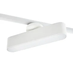 Lindby LED spot Eldrin, wit, 6-lamps, lichtstrip